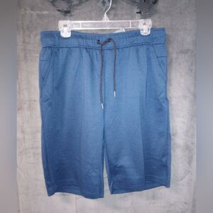 Blu Rock Sweat Shorts With Zip Pocket Size Large NWT